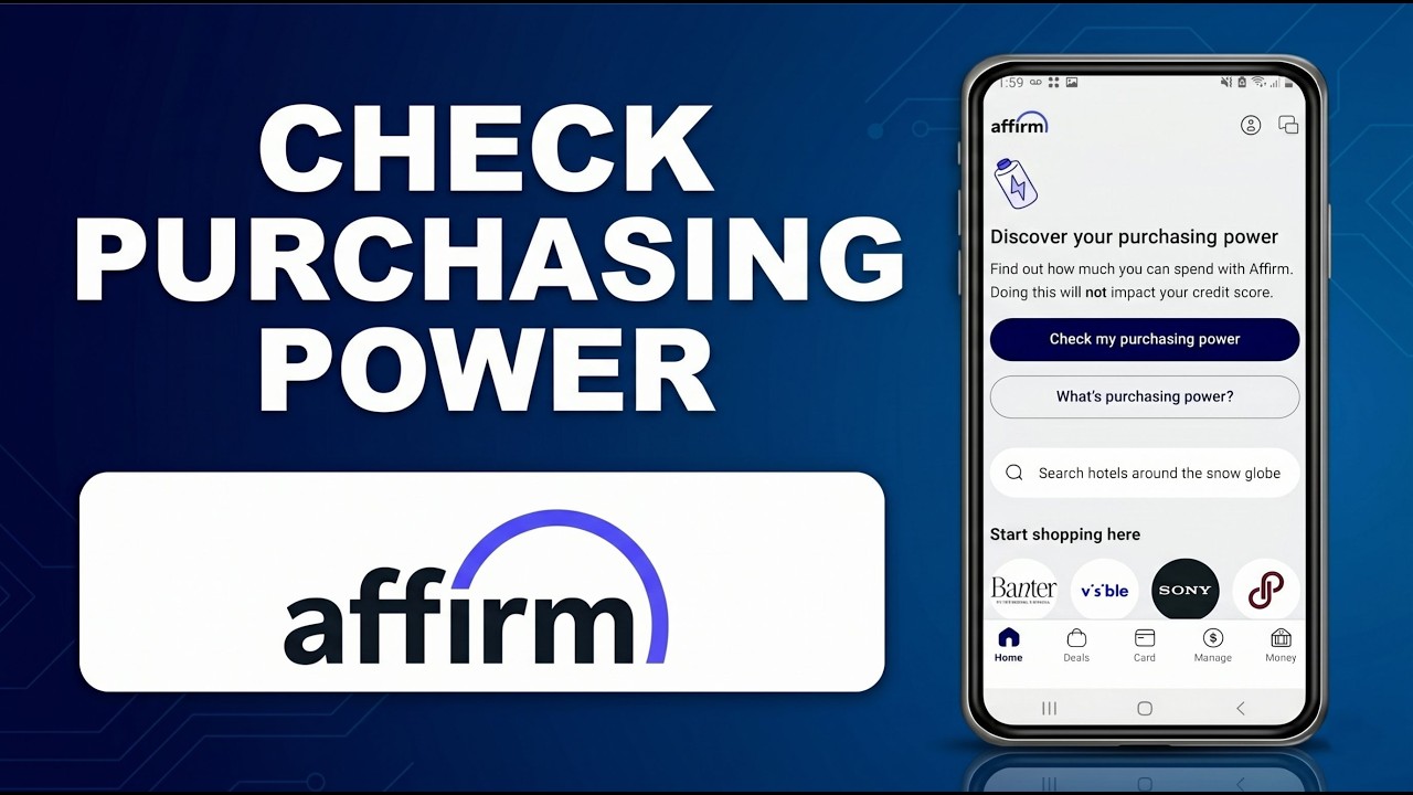 How To Check Purchasing Power On Affirm (2026) - Step By Step - YouTube