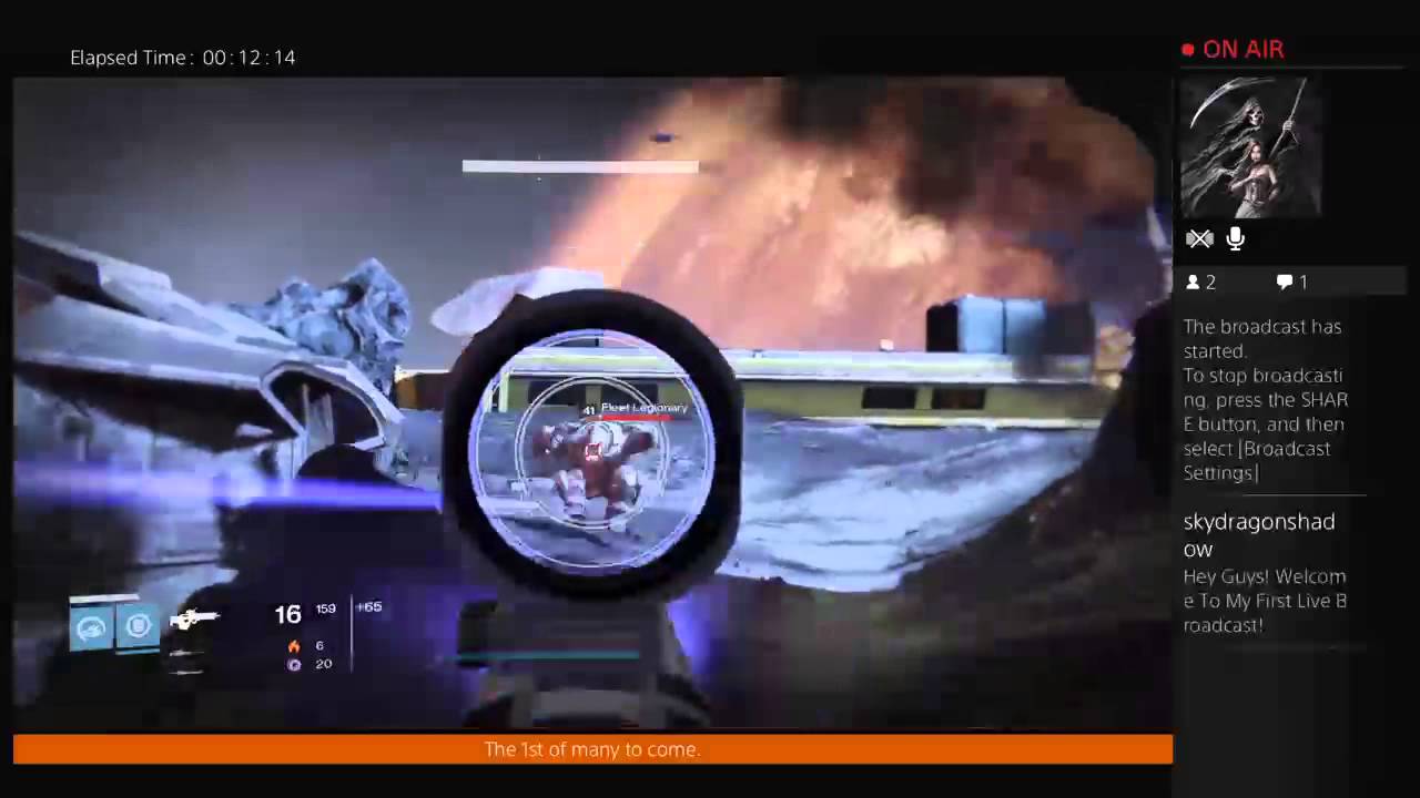 SkyDragonShadow's 1st Live PS4 Broadcast