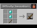 I beat Minecraft on "impossible ++" difficulty...