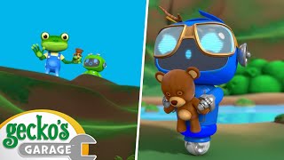Blue is Lost! Rescue Mission | Gecko's Garage | Trucks For Children | Cartoons For Kids