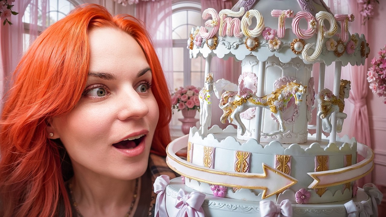 Заказала ТОРТ КАРУСЕЛЬ (сказка для девочки)