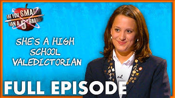 Can Straight-A Student Pass The Tests? | Are You Smarter Than A 5th Grader? | Full Episode | S02E01