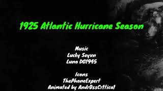 1925 Atlantic Hurricane Season Animation