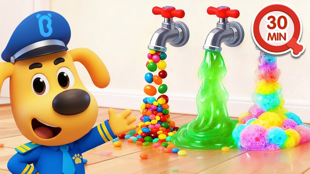 El Grifo Mágico 🚰 Dibujos Animados 🔍Sheriff Labrador en Español