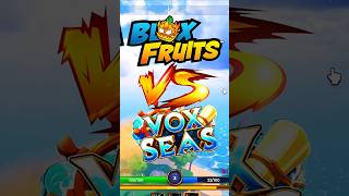 frutas do blox fruits vs frutas do Vox seas #roblox #bloxfruits #voxseas #fy