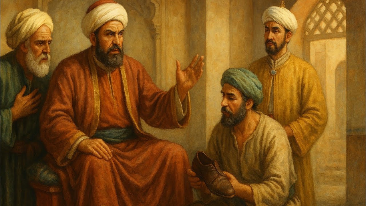 ذكاء القاضي وحيلة الوالي! قصة الإسكافي الذي رفعه الله بعد أن ظلمه التجار | حكاية ولا أروع