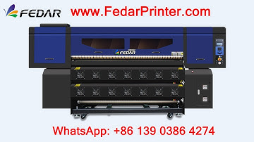 China FEDAR FD61915E 15 Head Highest Speed Dye Sublimation Printer