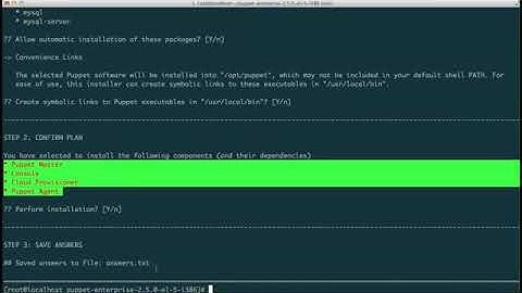 Install Puppet Enterprise on CentOS 5 in 15 minutes
