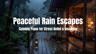🌧️ Fall Asleep Fast with Gentle Rain & Peaceful Piano | Deep Sleep Music for Relaxation