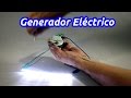 Micro Generador Eléctrico con Motor de Horno de Microondas