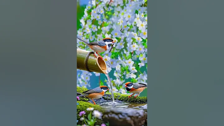 Singing nightingale  The best bird song shorts birds