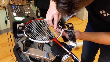 How to String a Yonex Arcsaber 11 Badminton Racquet (Alexander Dang)