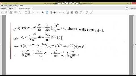 Derivative of analytic function problems//complex Analysis//M.Adnan Anwar
