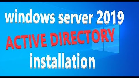 Create Active Directory in windows server 2019 -- step by step, easy setting up | IT GUY