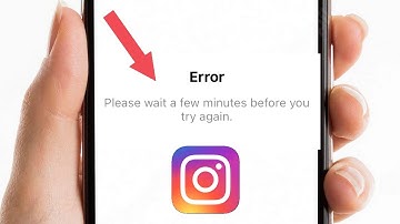 How To Fix Instagram Please wait a few minutes before you try again 2023