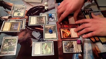 Standard Playtesting: RWB Midrange vs GB Aggro Game 2 (Jesse vs Carl)