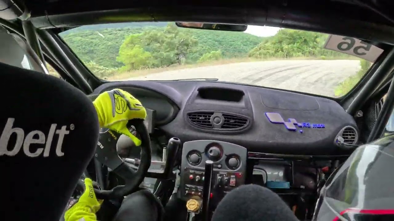 Rallye du pays viganais 2025 ES5 ORTIZ/IBANEZ