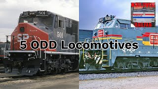 5 STRANGE North American Locomotives (Part 2)