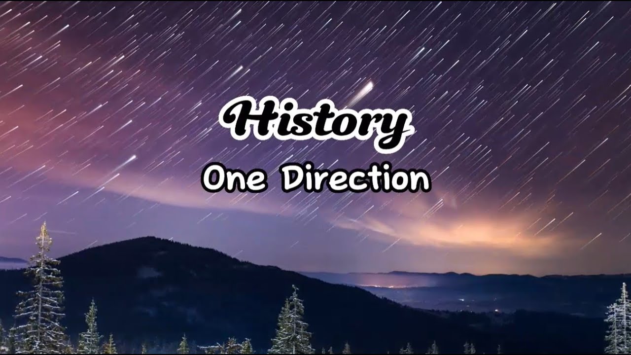 History One Direction Lyrics YouTube