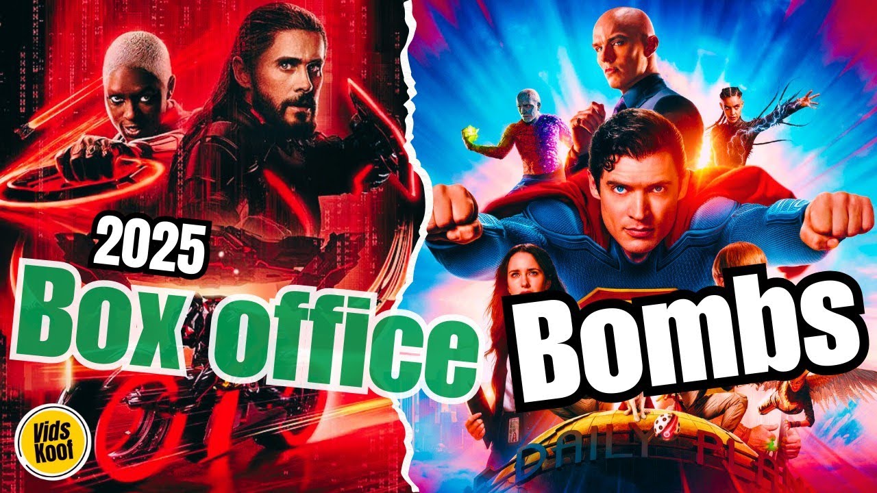 Top 10 Box Office Bombs of 2025 – What Went Wrong?