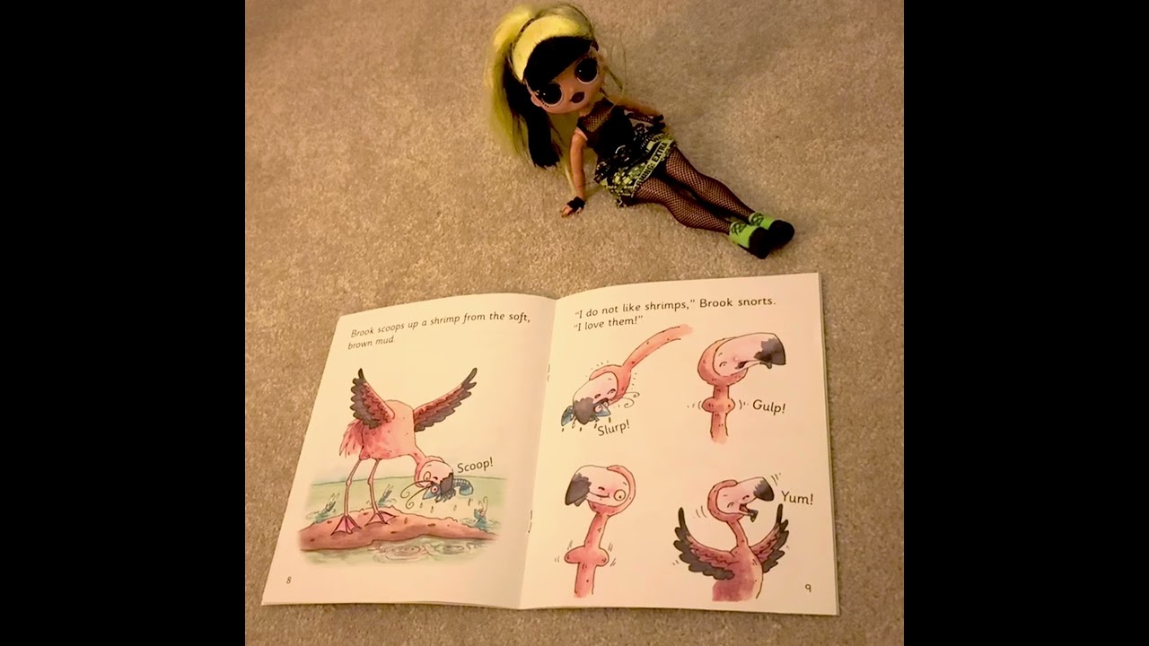 Reading ‘I love it!” Book written by Shoo Rayner