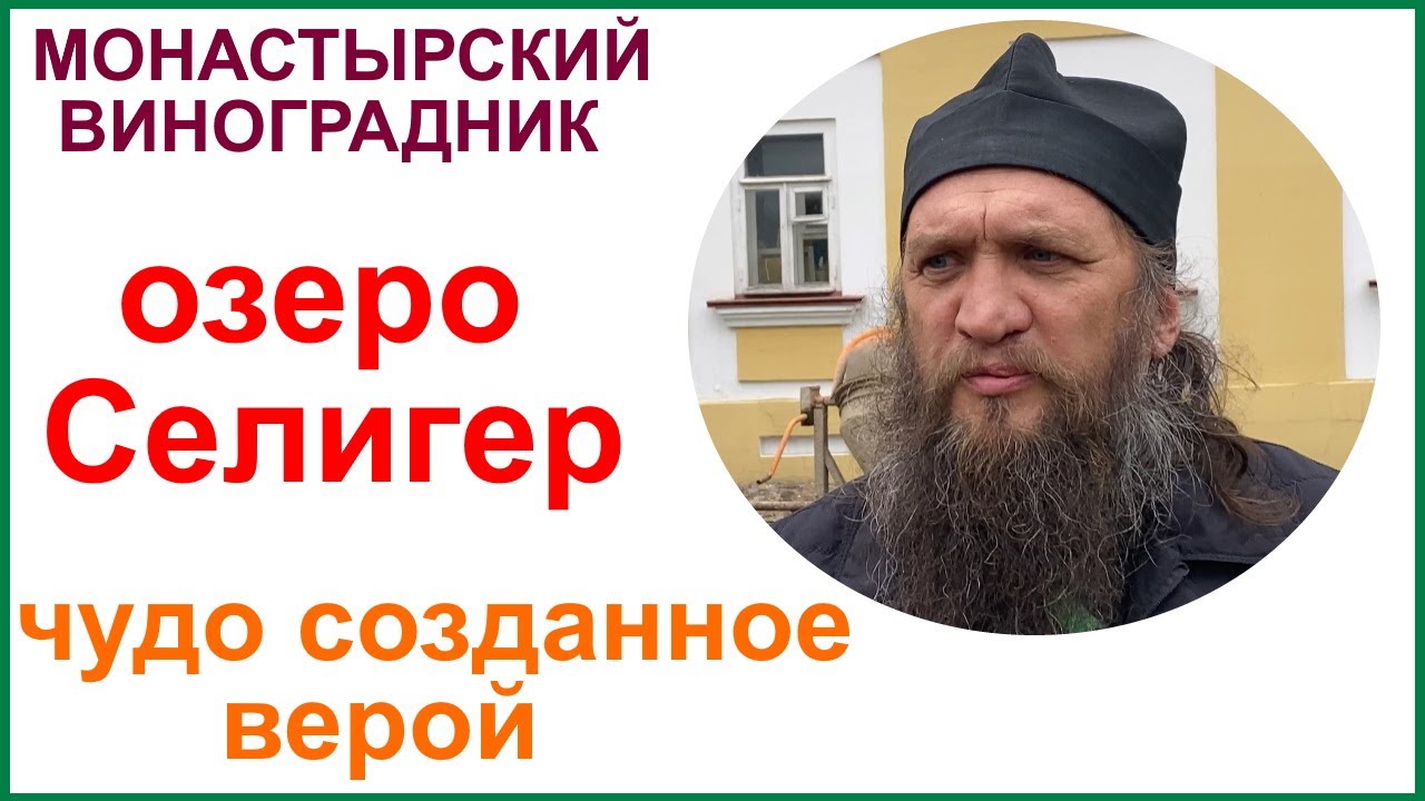 Монастырский виноградник. Озеро Селигер. Нило-Столобенская пустынь ...