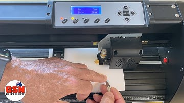 Vinyl Cutter Blade Depth Setup - THE RIGHT WAY!