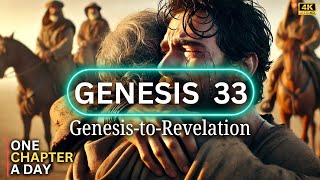 GENESIS  33 🎬 Jacob Reconciles With Esau | BIBLE IN A YEAR