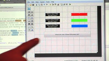 Matlab Graphic User Interface (GUI)