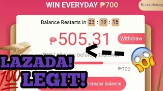 Lazada Get Free 700 Php Daily