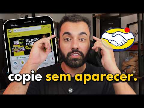 AFILIADO MERCADO LIVRE: Como Ganhar Dinheiro com Mercado Livre Sem Aparecer! (Passo a Passo)