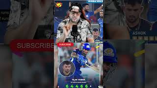 Tilakverma ne Cheeke Nikalwa di🥵 #tilakvarma #ashoksharma #gtvsmi #shortfeed #mivsgt #ytshorts #ipl