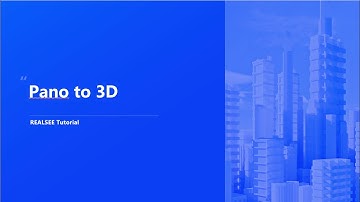 Create your Realsee virtual tour: Pano to 3D