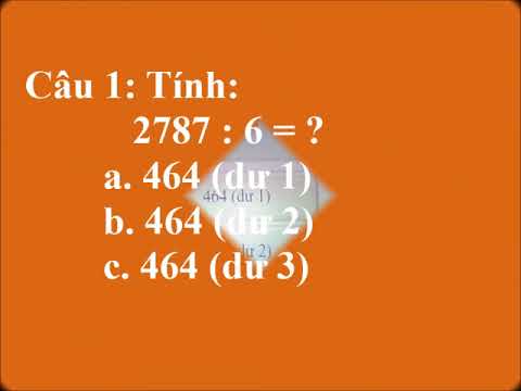 Bài: Chia số có bốn chữ số cho số có một chữ số (trang 118)