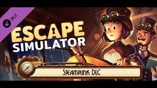 Escape simulator walkthrough - Steam punk DLC all 4 maps - All 32 tokens locations