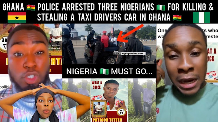 NEW UPDATES: 😲 GHANA 🇬🇭 POLICE ARRESTED THREE NIGERIANS 🇳🇬 FOR K!LLING A TAXI DRIVER IN GHANA 🇬🇭