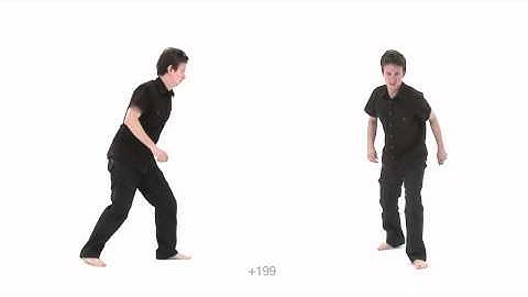 Walk Limp Young Adult Male: Animation Reference