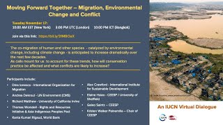 Moving Forward Together   Migration, Environmental Change & Conflict