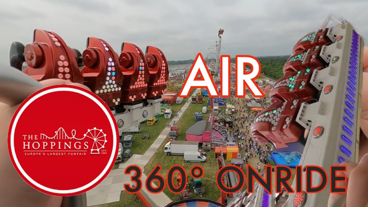 AIR | ONRIDE 360° | THE HOPPINGS 2023 | ABIE DANTERS | #funfair # ...