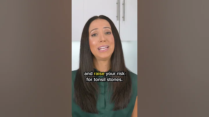 how to prevent tonsil stones #shorts