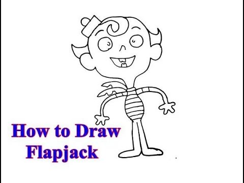How to Draw Flapjack Step by Step - YouTube