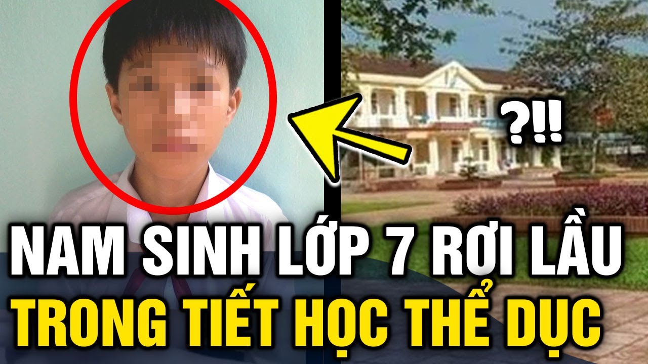 During class, a 7th grade male student 'FALLS FROM THE 2ND FLOOR' to the school yard | 3 Minute News - youtube