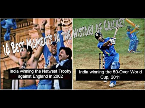 top 10 amazing moments in cricket history | cricket great moments | legendary moments in cricket 😯😯