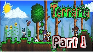 Начальное развитие и постройка дома! | Прохождение Terraria В Эксперт Моде Часть 1