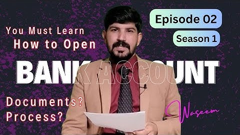 How to Open a Bank Account?Documents Required for Account Opening?|Complete Guide|(اُرْدُو) & हिन्दी