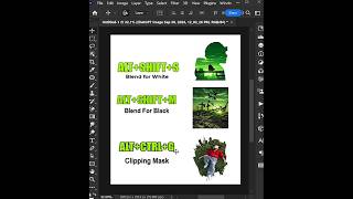 Best Photoshop Shortcuts for Image Blending  #photoshop #shorts