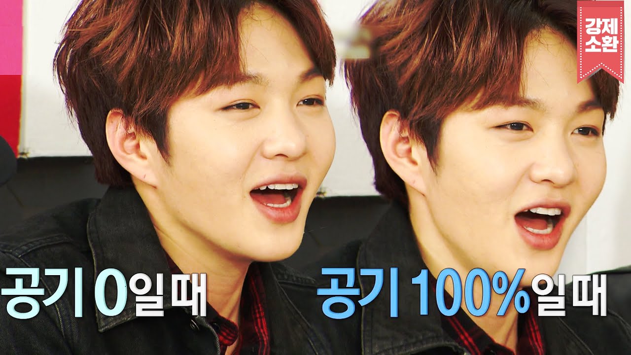 [고화질] 창섭이의 공기 반 소리 반 창법 | #강제소환 | KBS 140531 방송