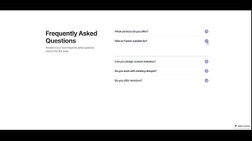 Framer FAQ Section with Sleek Accordion Design and Smooth User Interaction | Mr. Framer 2025