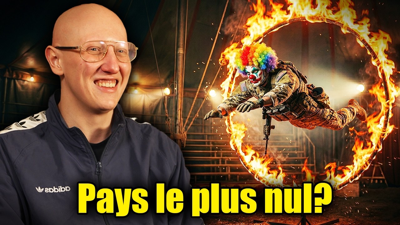 Plus une armée est nulle, plus elle fait du cirque