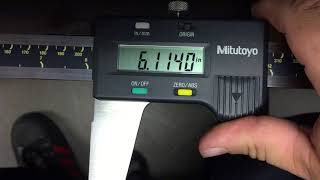 Mitutoyo 24" Absolute Digimatic Caliper Readout Error